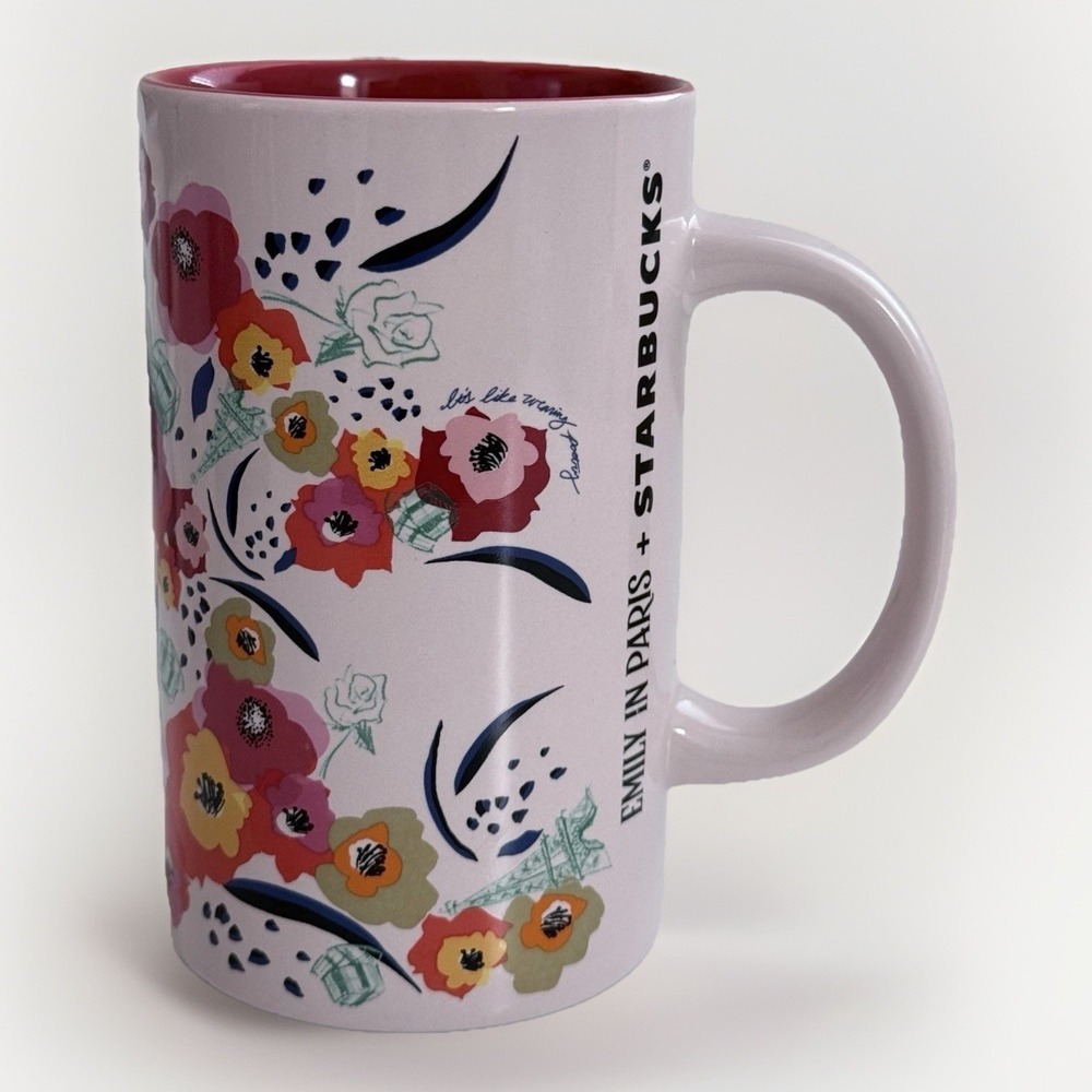 Starbucks + Emily in Paris Mug Limited Edition 2022 12oz RARE IN USA FAST SHIP